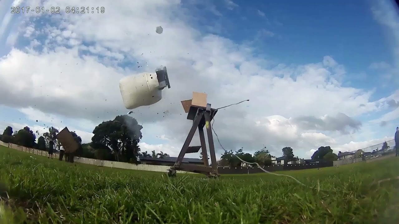 Airbag exploding session