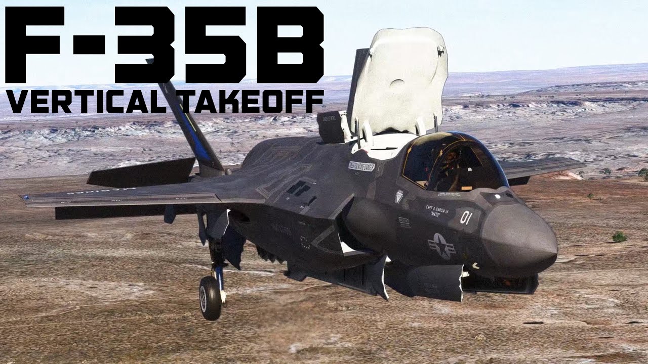 USMC F-35B VTOL (Vertical Take-Off and Landing)