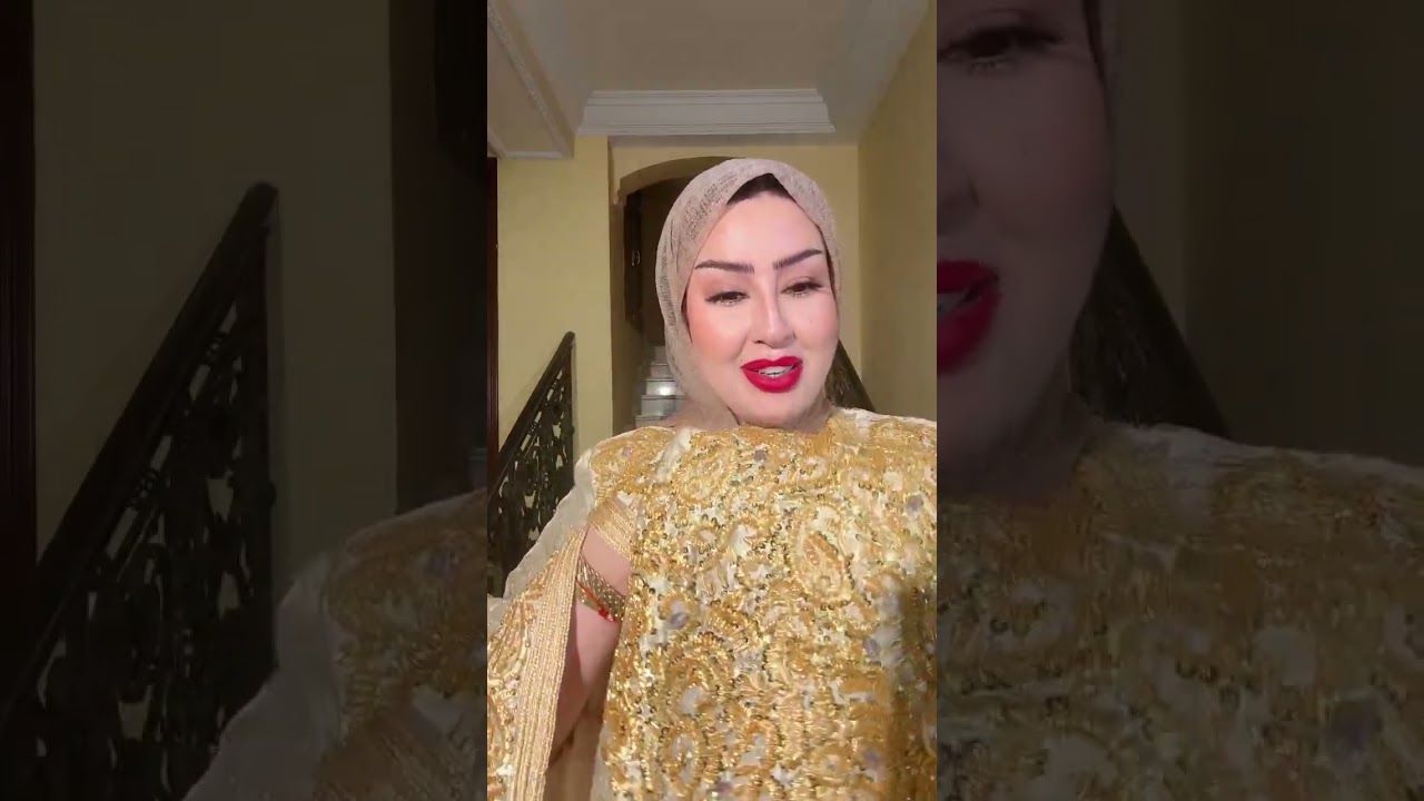 فاطمة معازي أم مهاب لايف جلابيات العيد