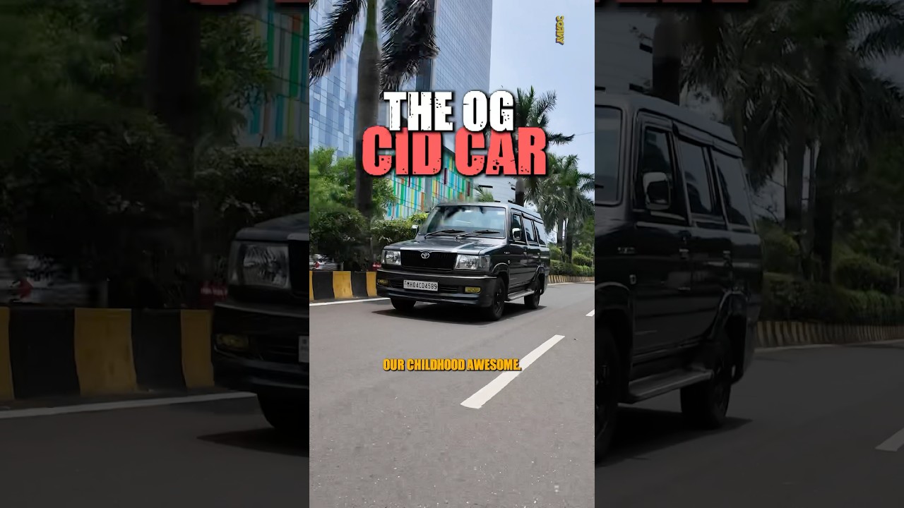 Toyota Qualis &ndash; CID&rsquo;s unofficial squad car #toyota #qualis #toyotaqualis #retrocars