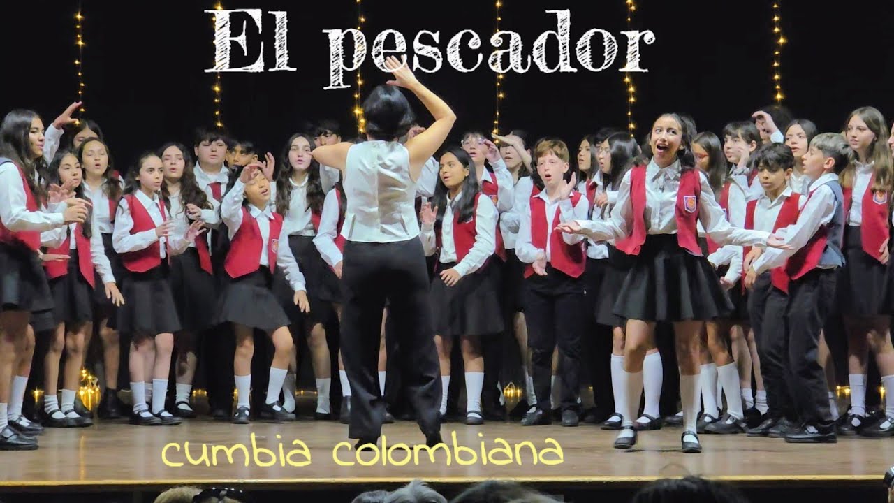 El Pescador [cumbia colombiana] (J. Barros) | Coro de Niños (de M. Emilia) del Zípoli. Gala 2025