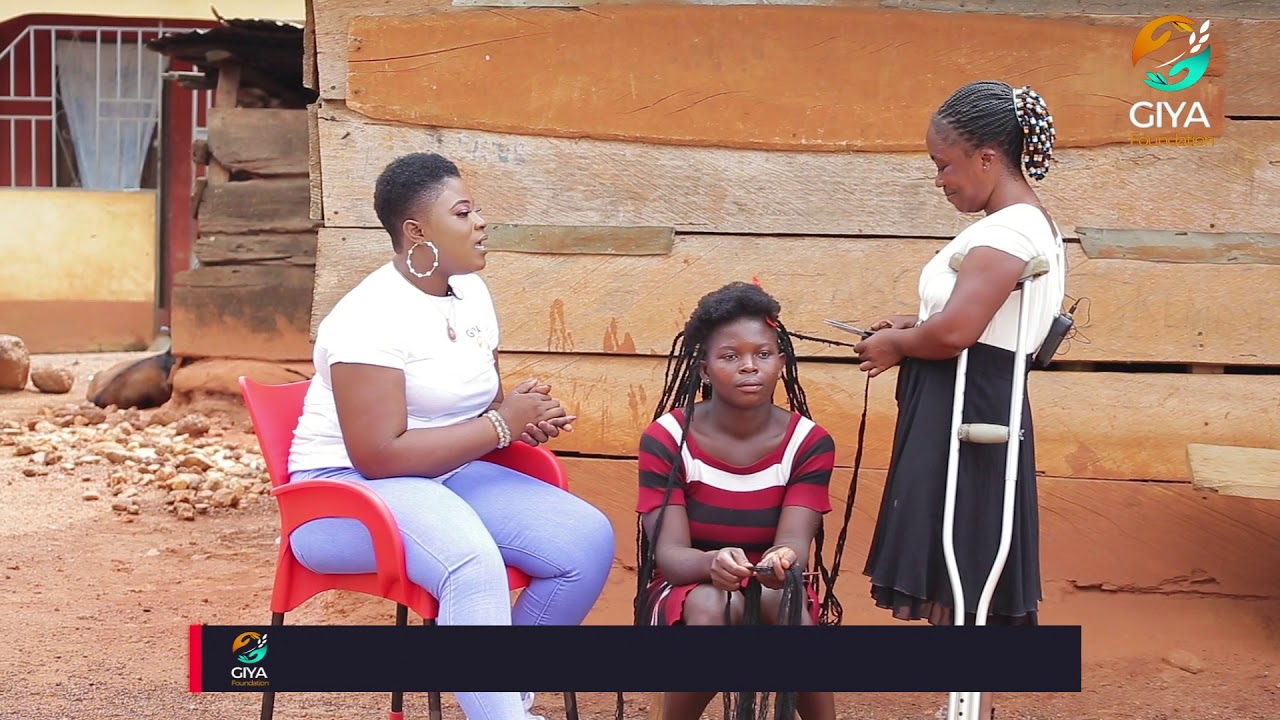 THE SAD STORY OF ABIGAIL, A HAIRDRESSER WITH AN AMPUTATED LEG