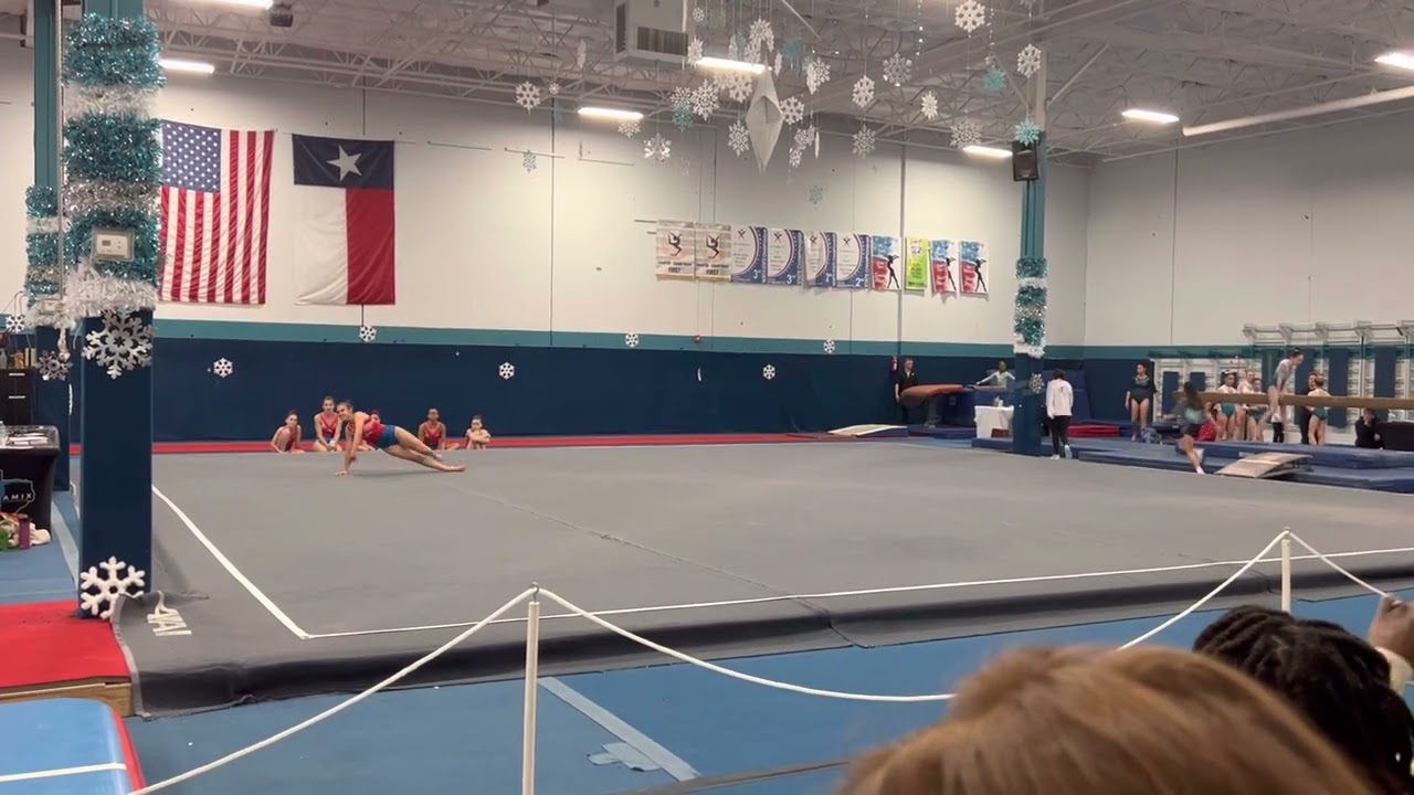 1st Place Xcel Diamond Floor Routine