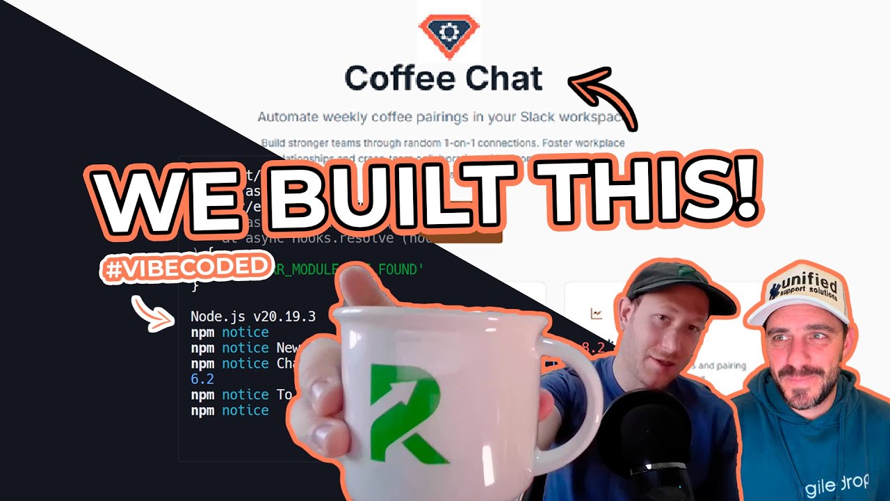 The Coffee Chat App Build with Ryan Ginsburg | SprocketPod #51