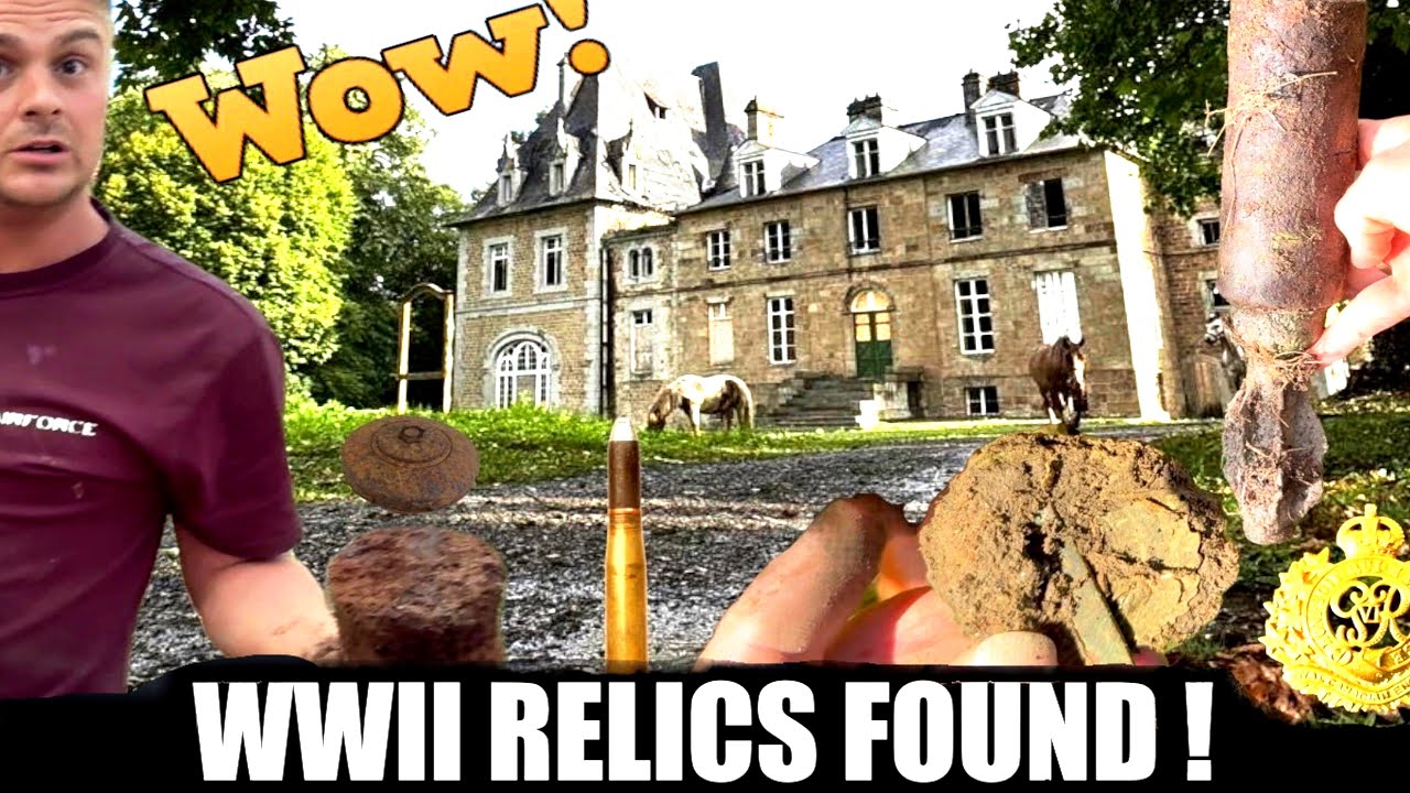 Ночевка в замке + Металлоискатель = Нашли мину? 😱