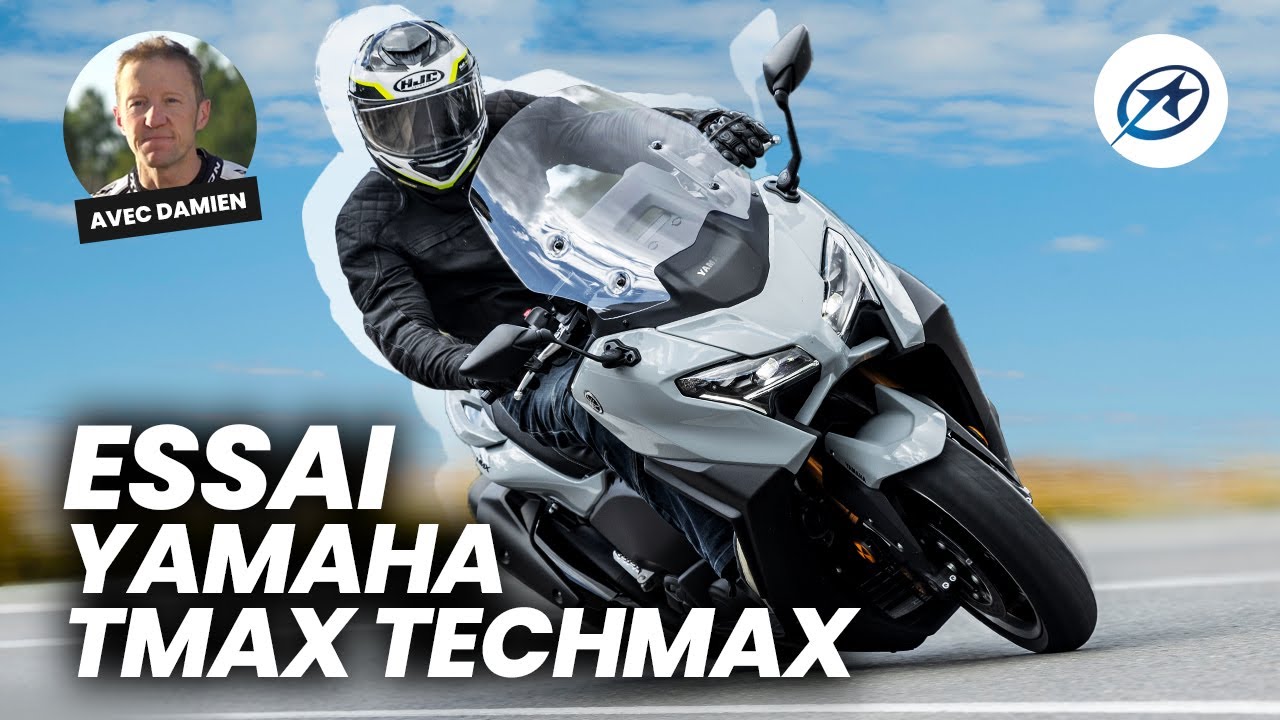 Yamaha Tmax TechMax 560 (Essai 2025) - Bad bourge attitude