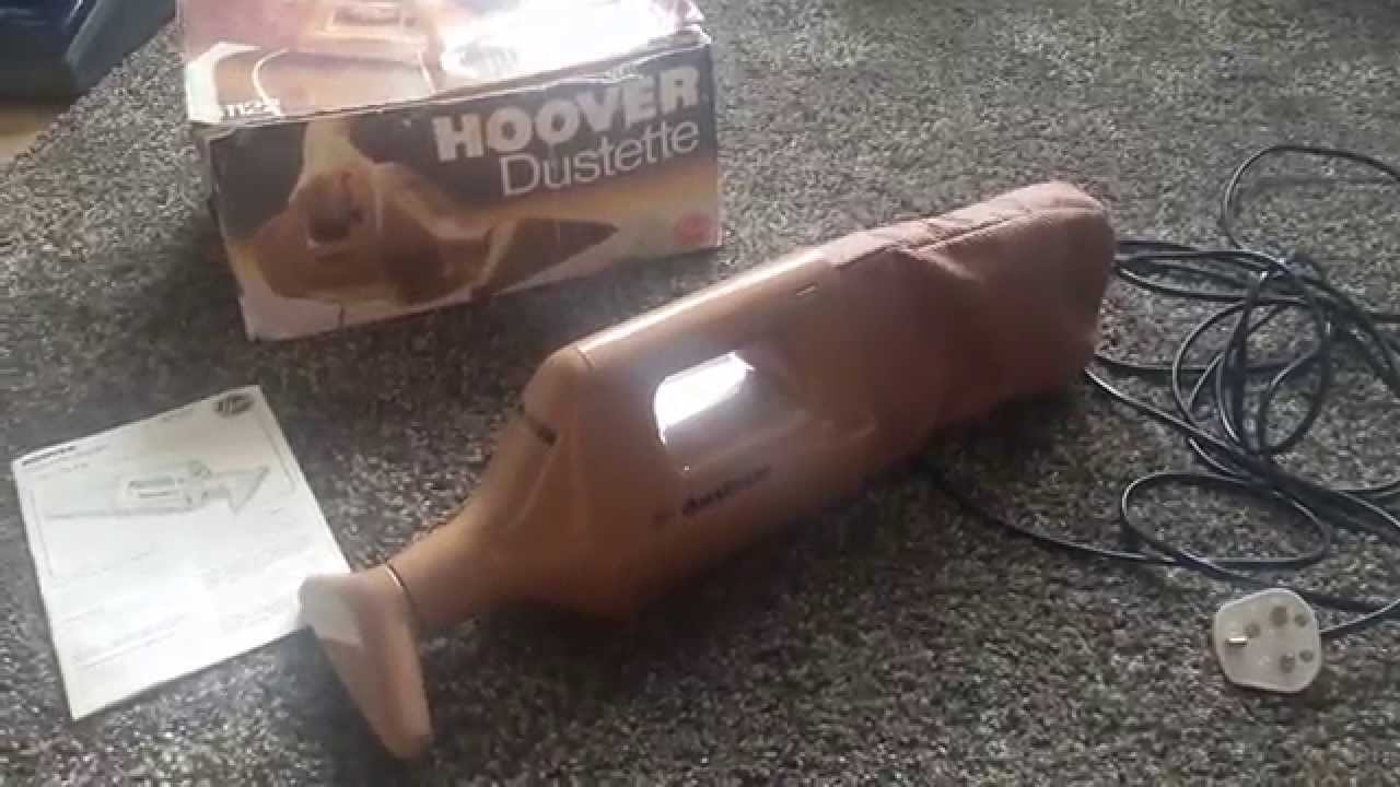 Vintage 1986 Hoover Dustette S1122 Handheld Vacuum