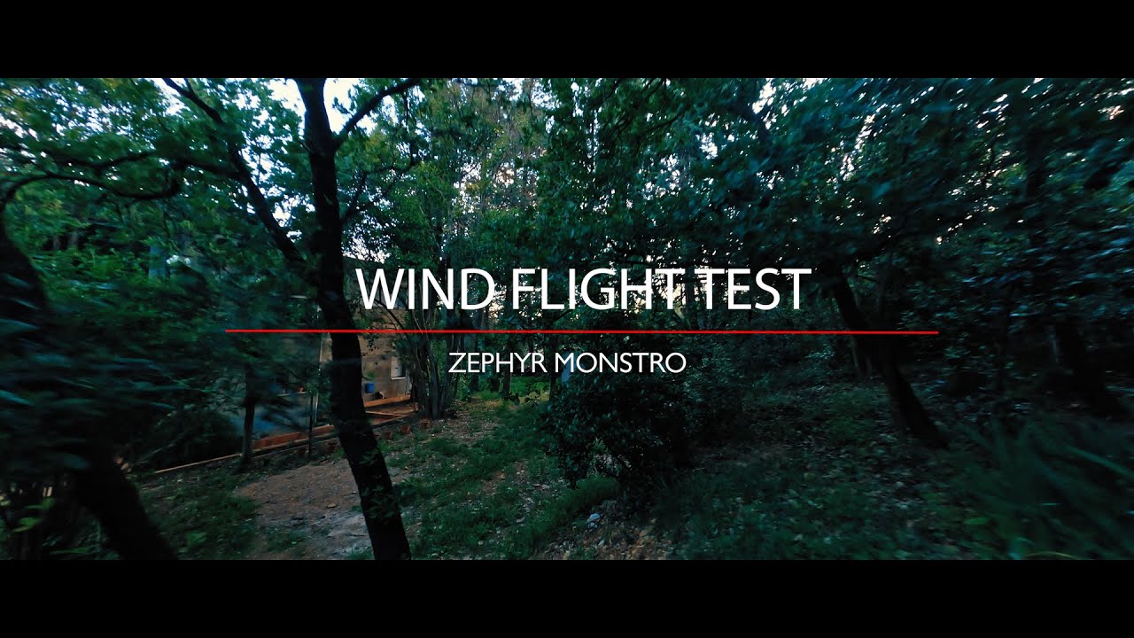 Wind flight test of the Zephyr Monstro and the Hero9
