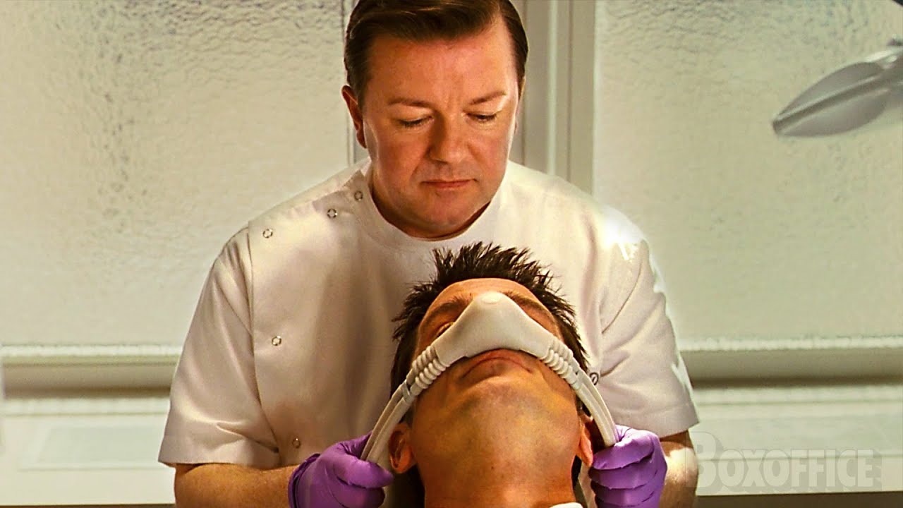He uses laughing gas to make his patients tell him secrets | Ghost Town | CLIP