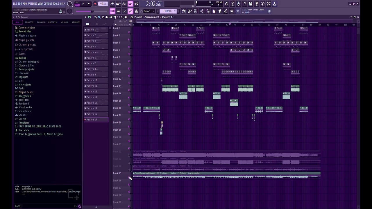 Hector El Father, Wisin & Yandel - El Telefono (FL Studio Remake)
