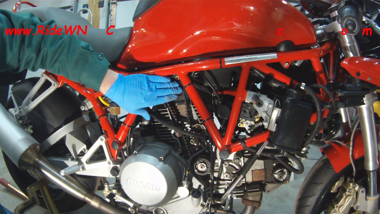 Ducati 2 Valve Timing Belt replacement 800ss 1000ss Monster