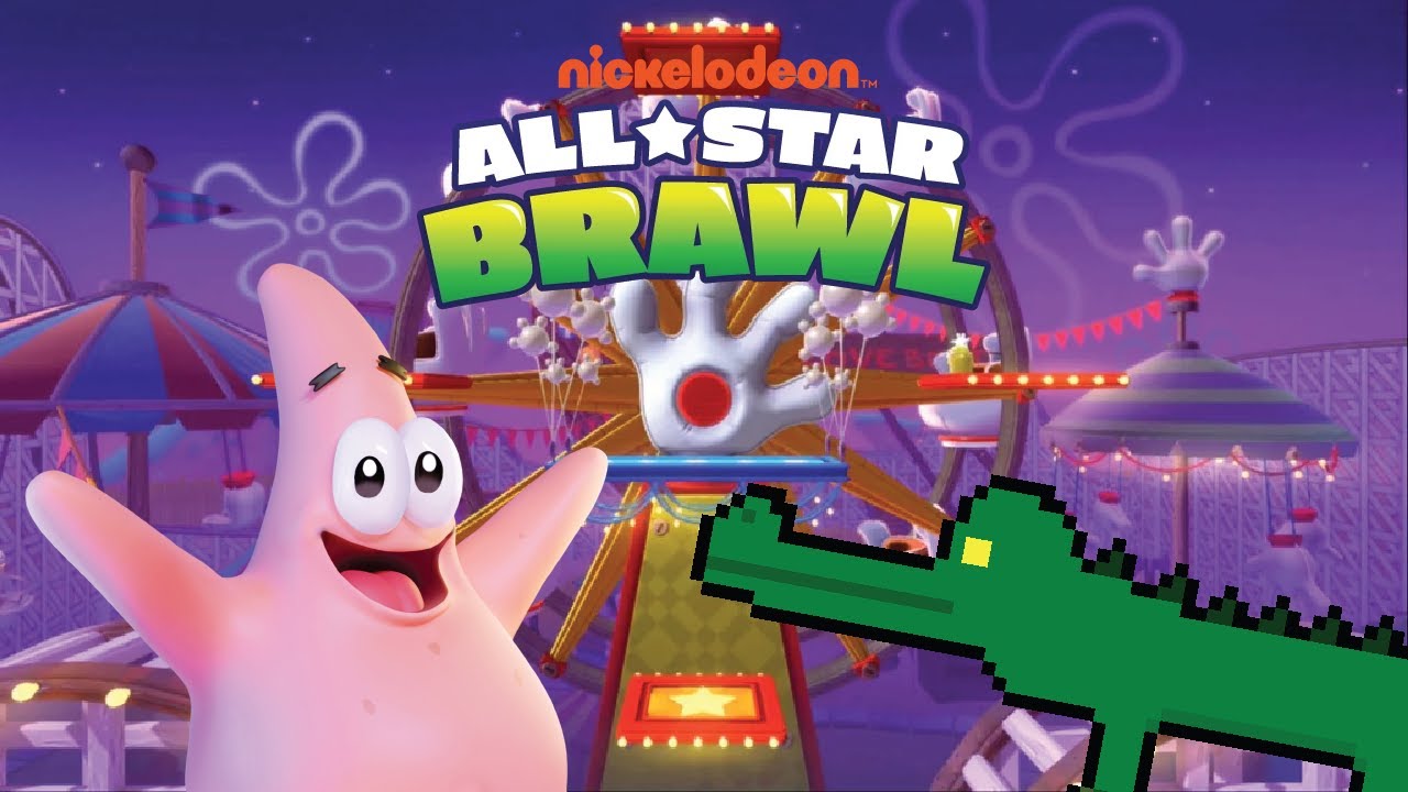 Nickelodeon All-Star Brawl - Arcade (Patrick Star) - Who You Calling, Pinhead?