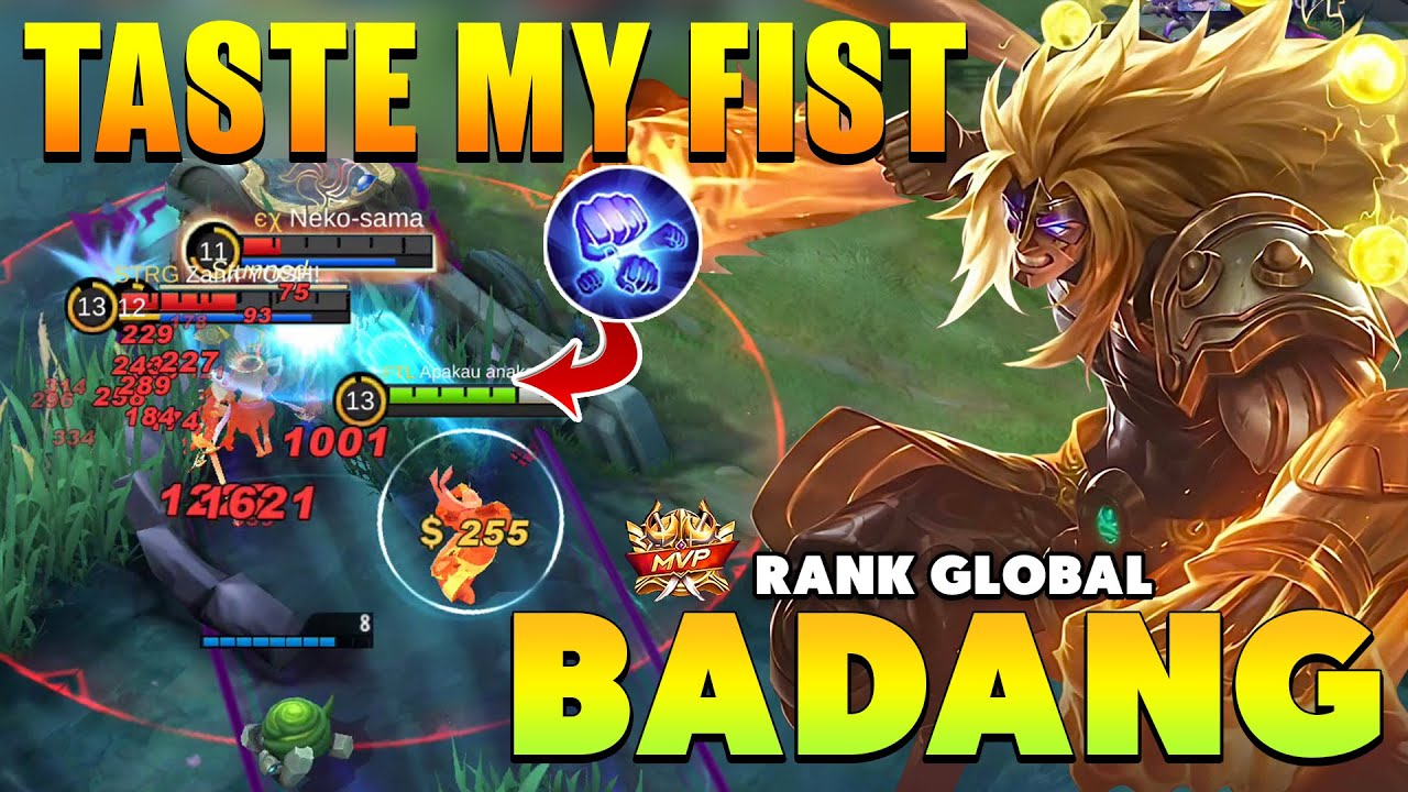 Badang Mobile legends ~ Badang Best build 2021 ~ Badang Gameplay 2021 ~ Badang Top Global 2021