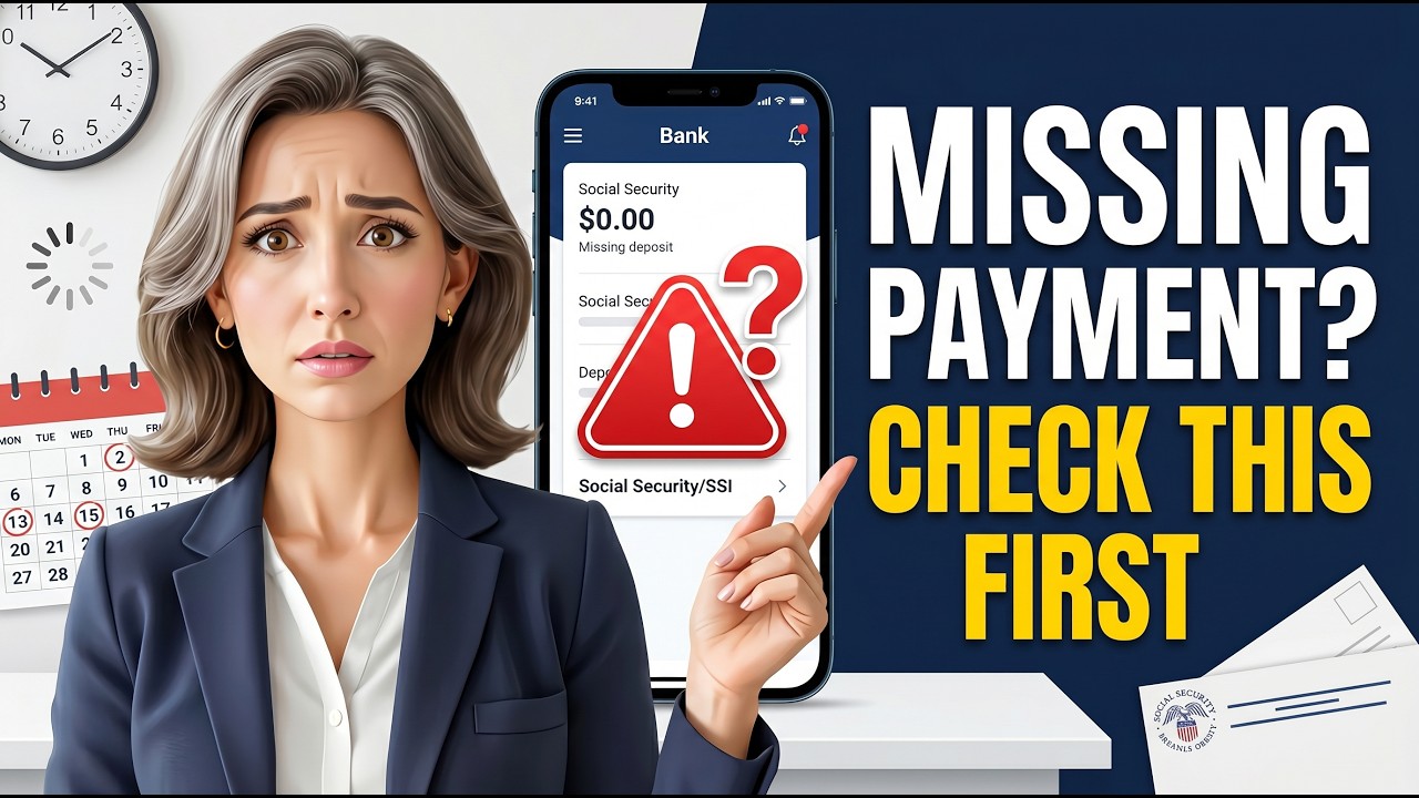 Missing Social Security or SSI Payment? SSI, Disability, SSA, Check This Before You Panic