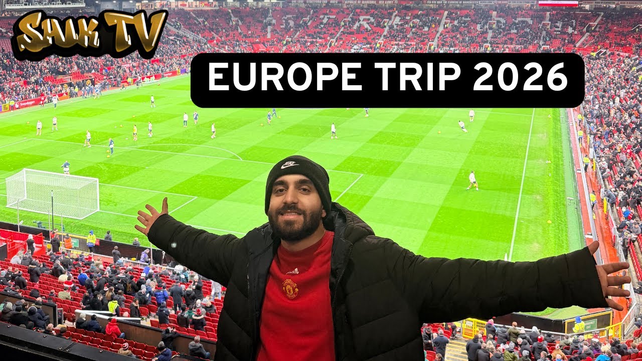 GOING TO OT FOR THE FIRST TIME | CHAMPIONS LEAGUE NIGHTS | BEEF WITH A SPURS FAN - EUROPE TRIP 2026