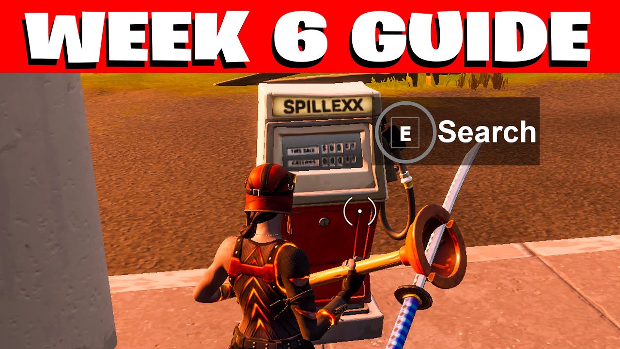 ALL WEEK 6 CHALLENGES GUIDE FORTNITE CHAPTER 2 SEASON 3