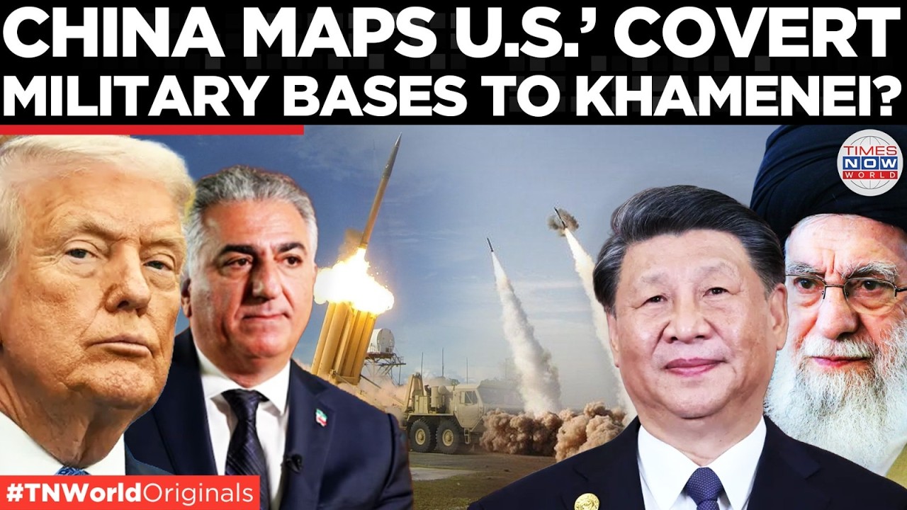U.S. THAAD SYSTEMS EXPOSED? Chinese Satellites Map U.S. Bases in Mideast, Pahlavi Urges Trump to Act