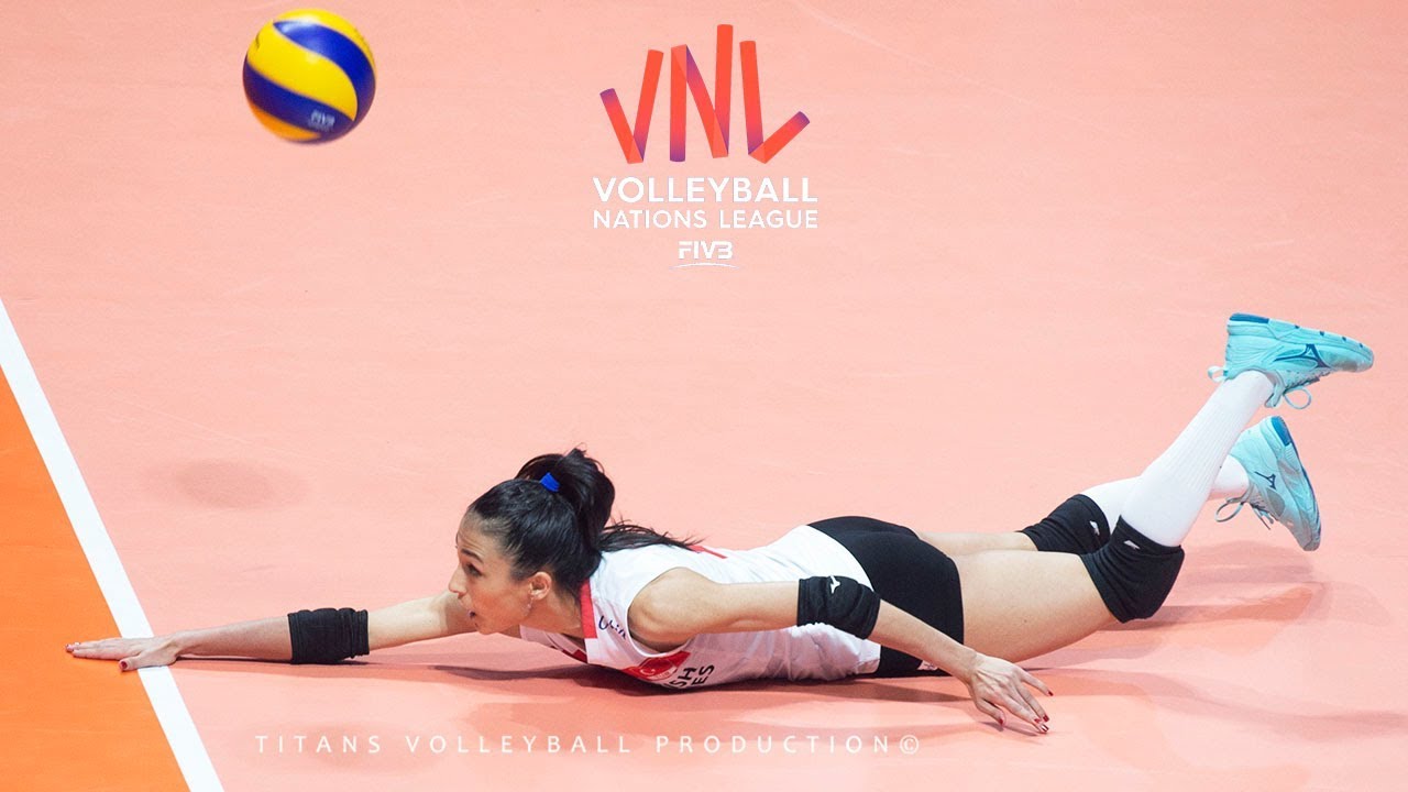 Simge Sebnem Akoz - Crazy Volleyball Digs | SAVES | Women's VNL 2019