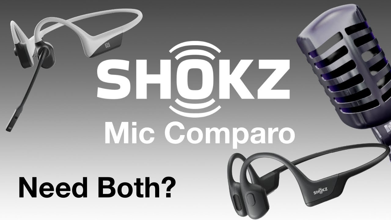 Сравнение качества микрофона: Shokz OpenRun Pro и OpenComm
