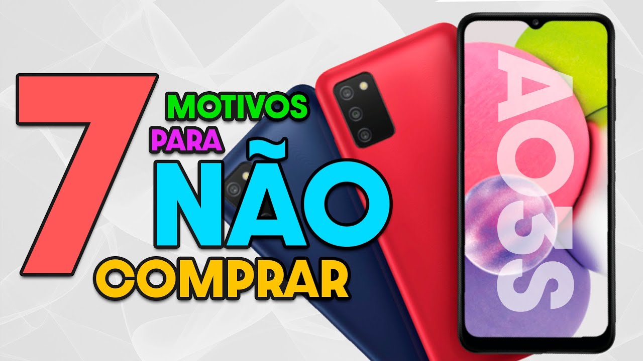 😱 Galaxy A03s: Motivos para não comprar! Galaxy A03S é bom pra jogar? Teste câmera Galaxy A03S.