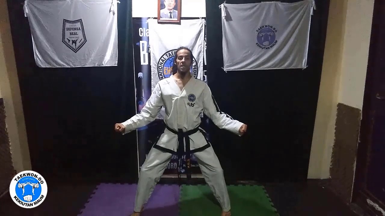 Curso de Taekwondo Online - Posiciones (Sogi)