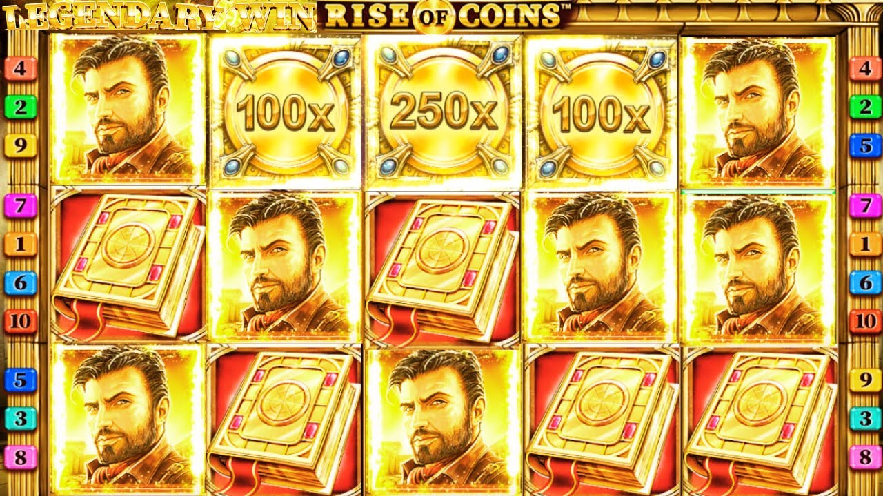 50 Free Spins Madness! 💰 BIG WIN on Rise of Coins by Synot | Epic Slot Bonus Feature!