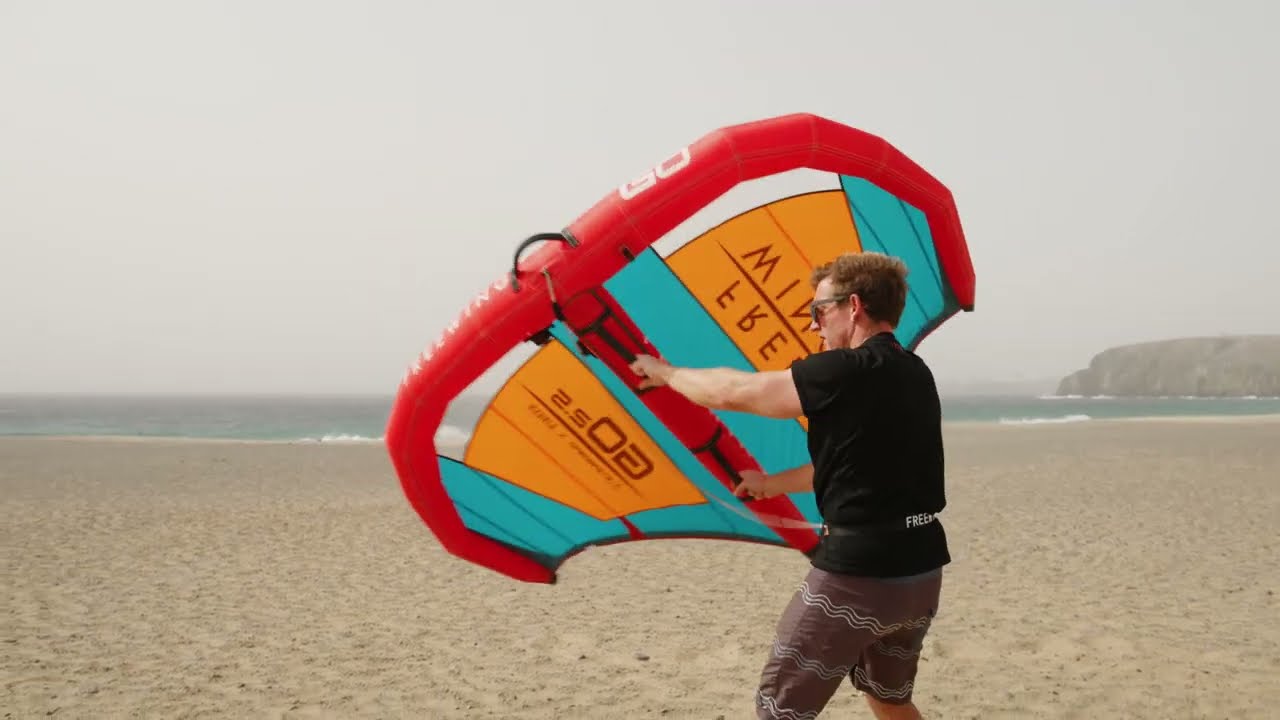 Wing Foiling &mdash; накачивание крыла