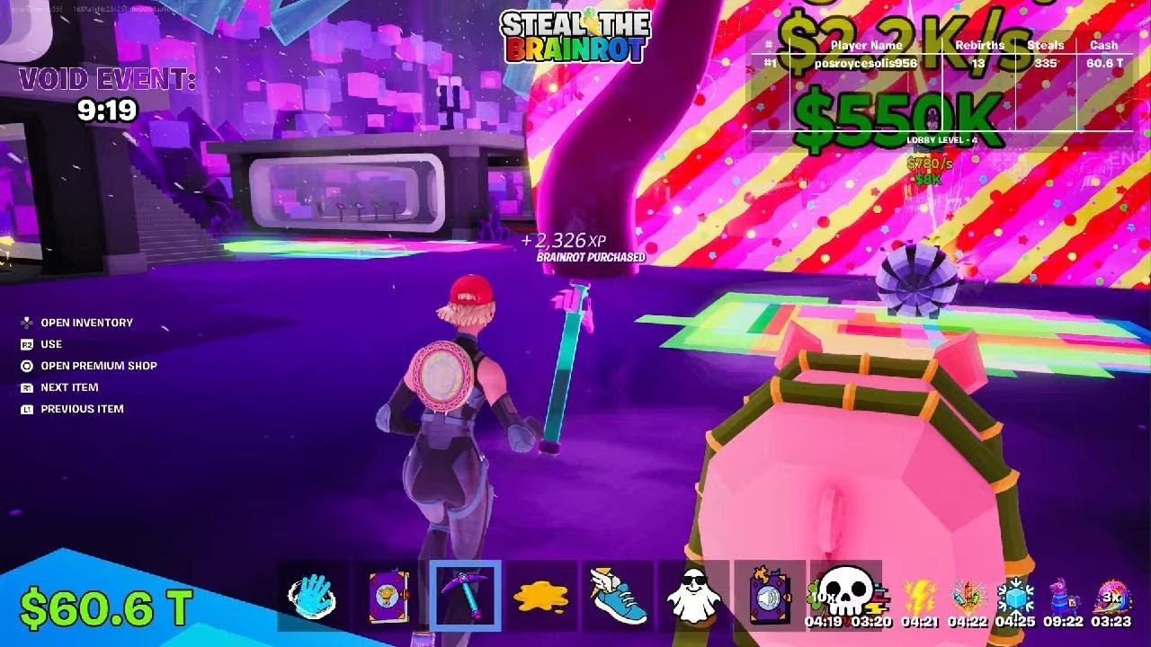 Fortnite steal a brain rot admin abuse 2  i got a dragon !!
