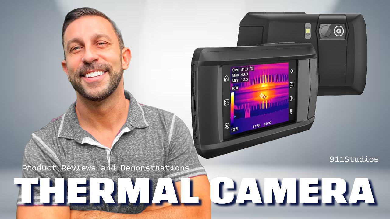 HSFTOOLS HP96 Thermal Imaging Camera, Super Resolution 240 x 240 Thermal Camera