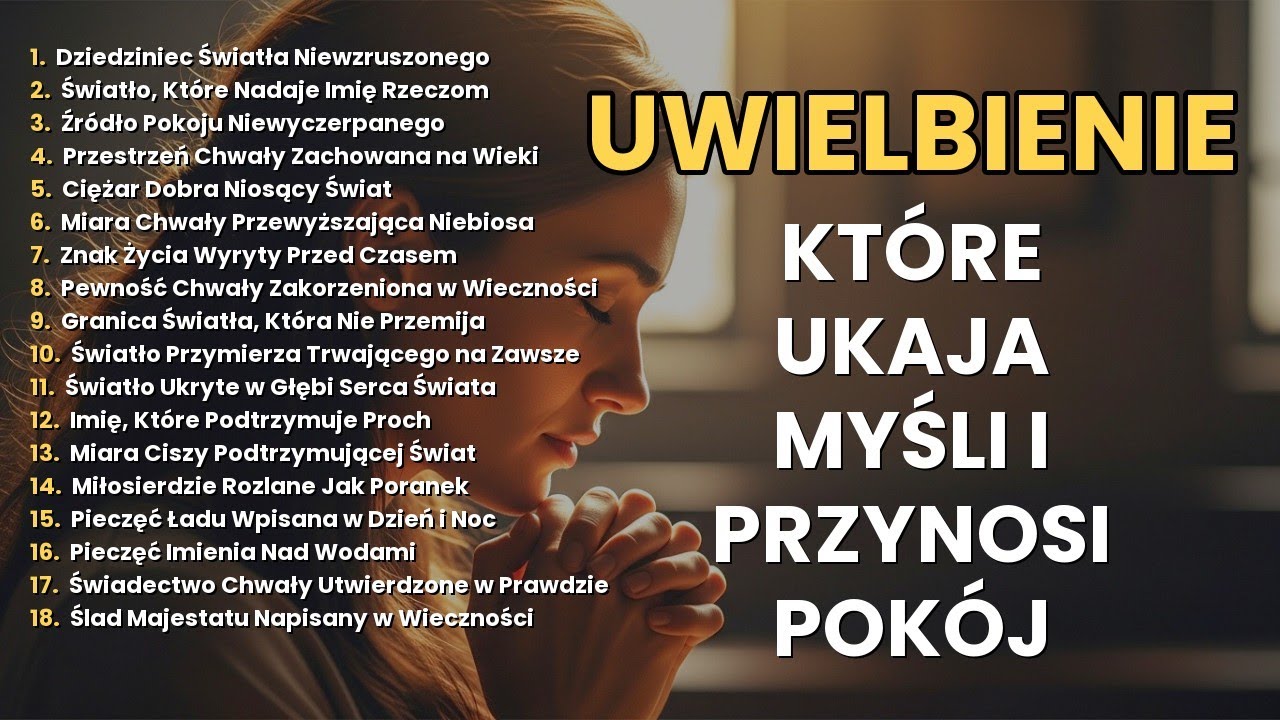 Muzyka Wiary 🙏 Aby Doświadczyć Pokoju I Ukojenia W Bogu