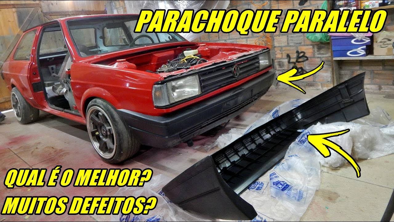 PARACHOQUES PARALELOS PARA VW QUADRADOS (COMPARATIVO) GOL VOYAGE SAVEIRO PARATI