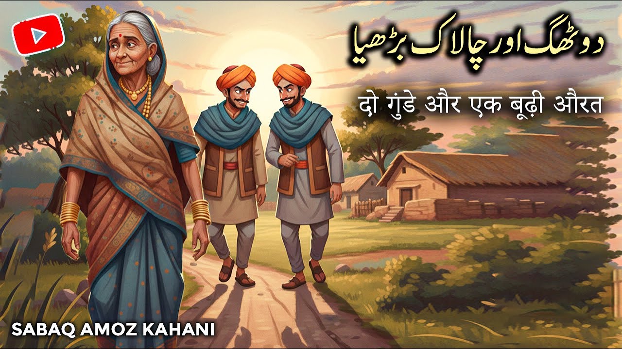 chalak burhiya aur do thag ki kahani  | sabaq amoz kahani | hikayate zamana
