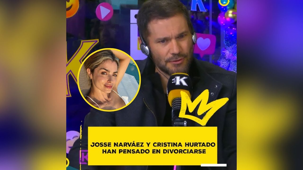 Josse Narváez y Cristina Hurtado: Un matrimonio no perfecto que casi termina en varias ocasiones