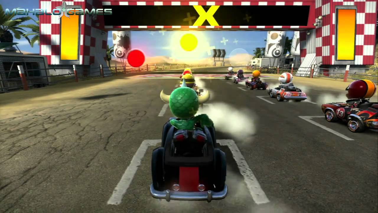 Modnation Racers Walkthrough - Mayhem Tour - Miner's Rift