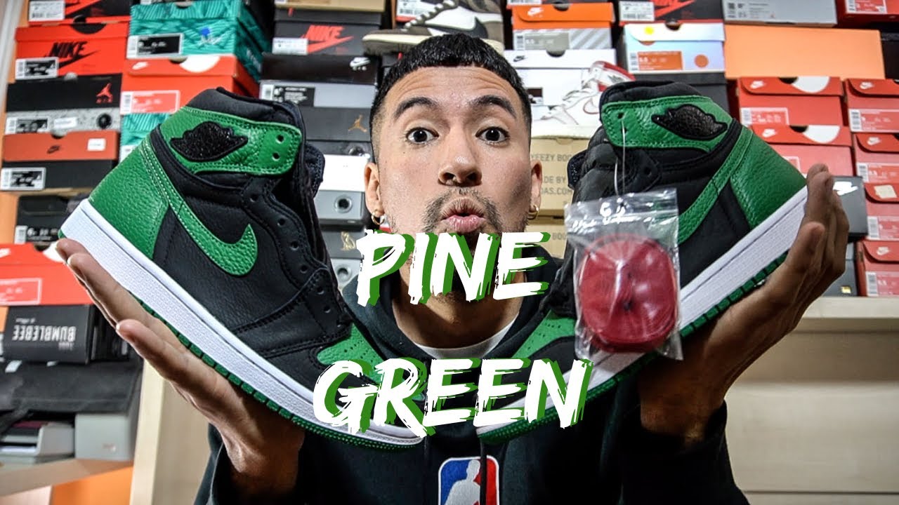 JORDAN 1 PINE GREEN 🍀🍀🍀