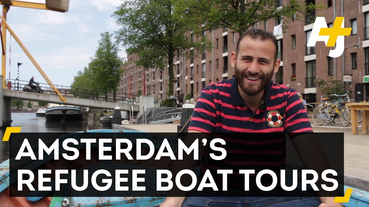 This Refugee Boat Now Tours Amsterdam's Canals