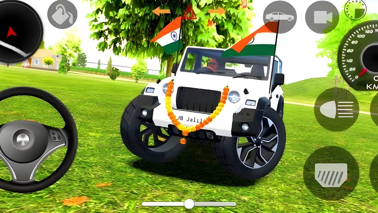 Modified Mahindra Thar👿Games:Indian Thar (Gadi Wala Games) Car Game Android Game - Android Gameplay