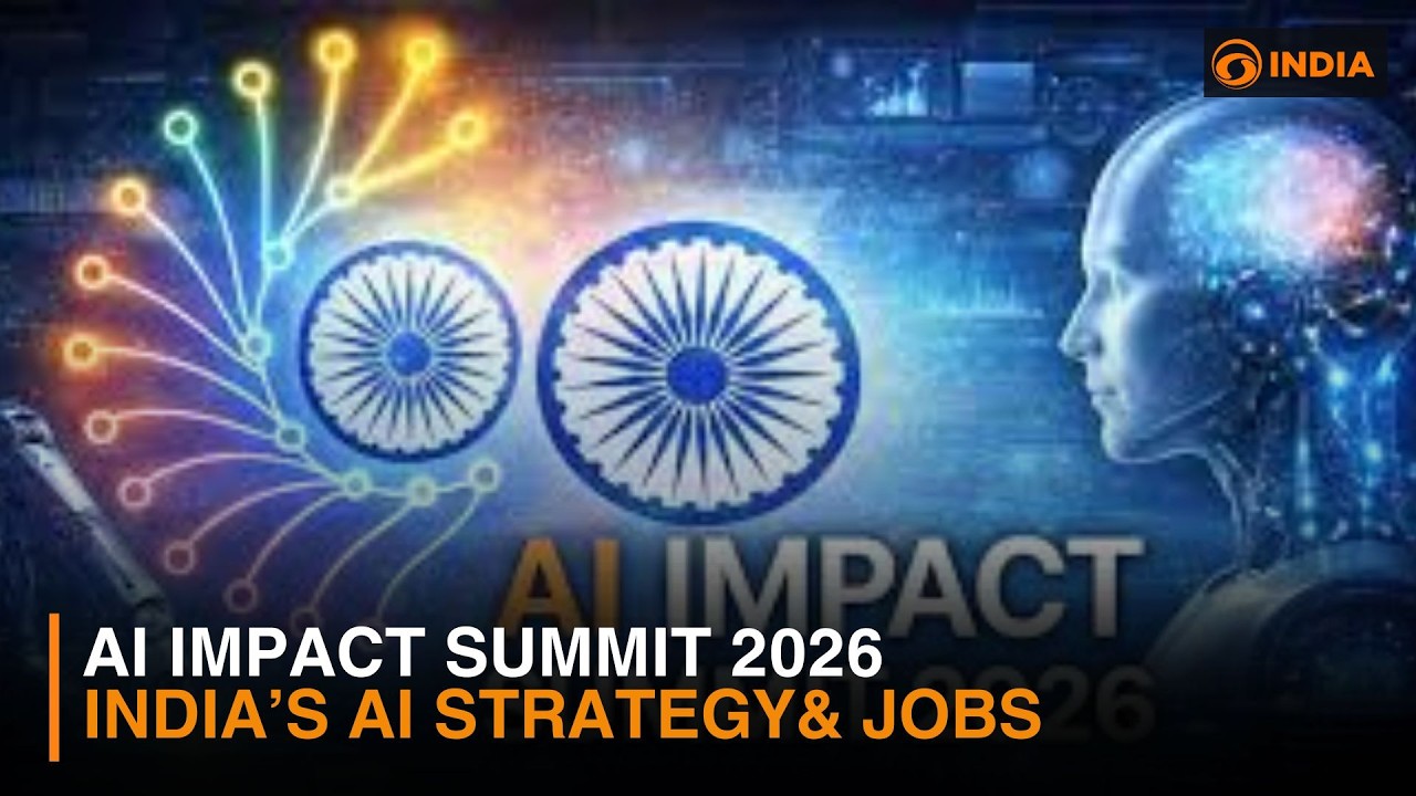 AI Impact Summit 2026: India&rsquo;s AI strategy, jobs, and workforce transformation | DD India