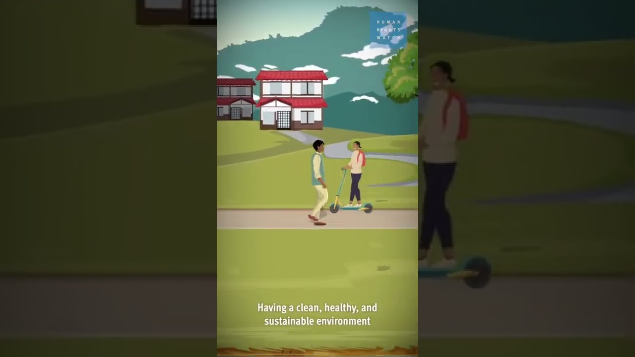 Human rights 101 | Episode 9: What is the right to healthy environment? #Shorts