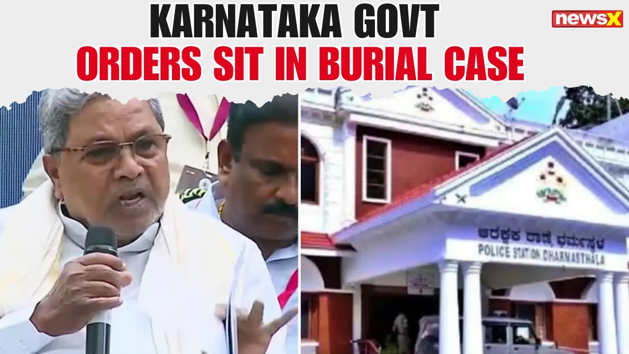 Karnataka Govt Orders SIT Probe in Dharamsthala Burial Case I NEWSX