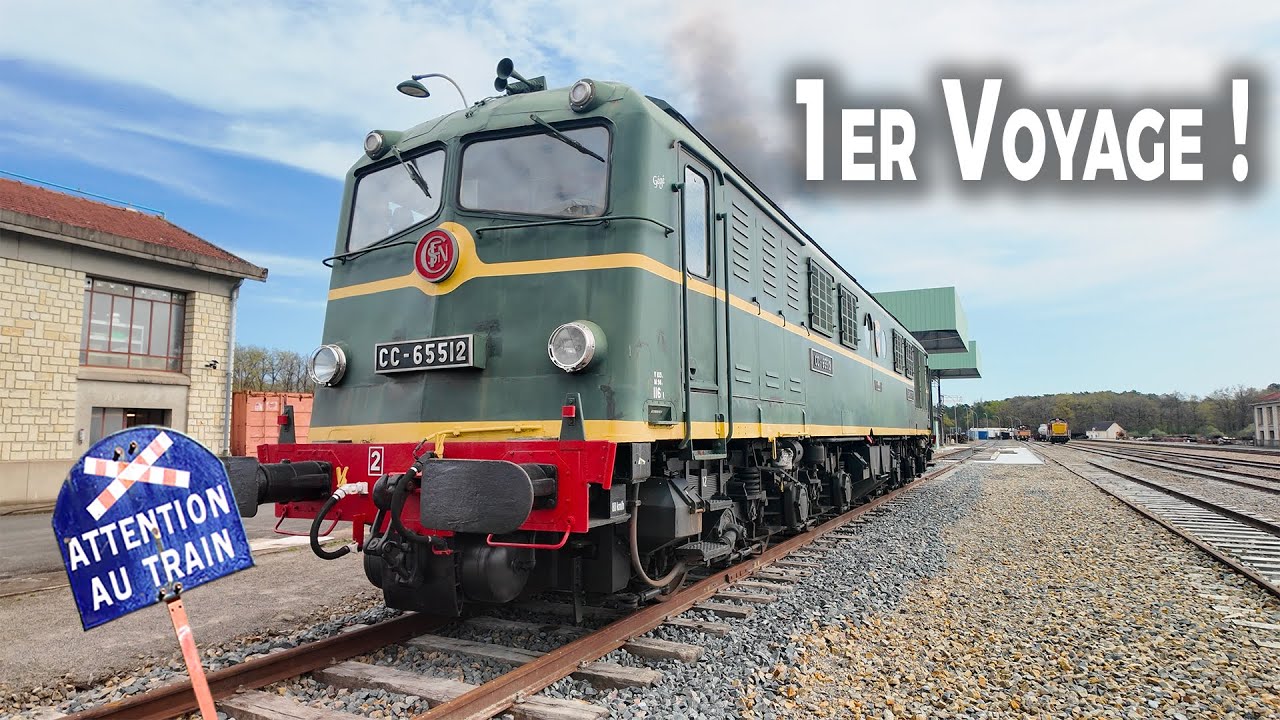 Premier voyage de la CC 65512 de l'APPMF