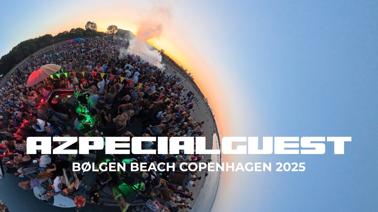 Azpecialguest at B&oslash;lgen Beach 2025 | Melodic House & Techno | Progressive House | Real DJing