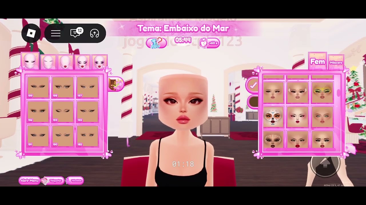 Jogando dress to impress