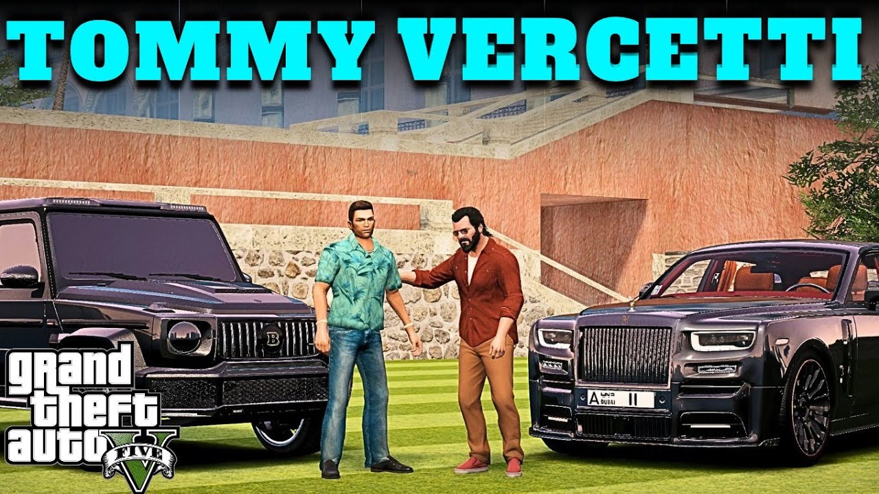 MEET UP TOMMY VERCETTI |GTA V|KARACHIGAMERS