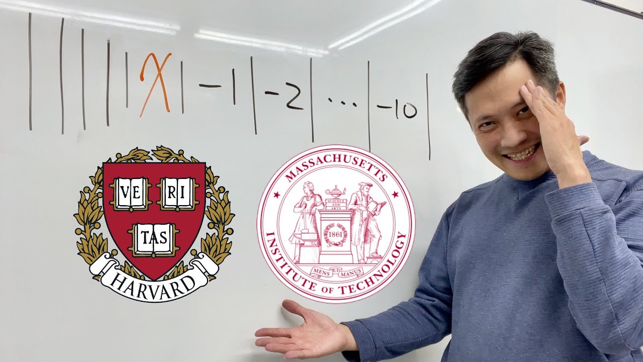 我第一次嘗試解哈佛麻省理工數學競賽題的樣子