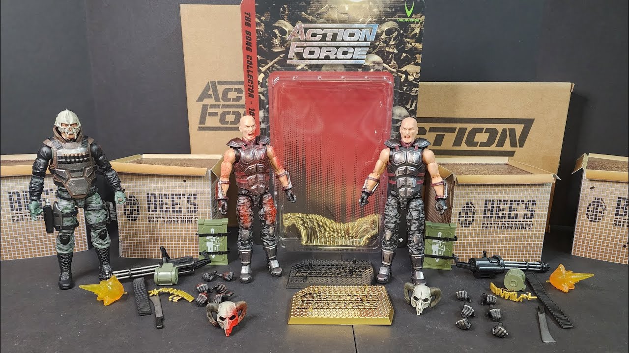Valaverse Action Force Exclusive Bone Collector Item 100 Variant