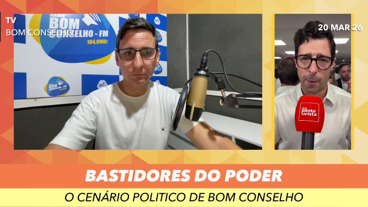 BASTIDORES DO PODER 20/03/26