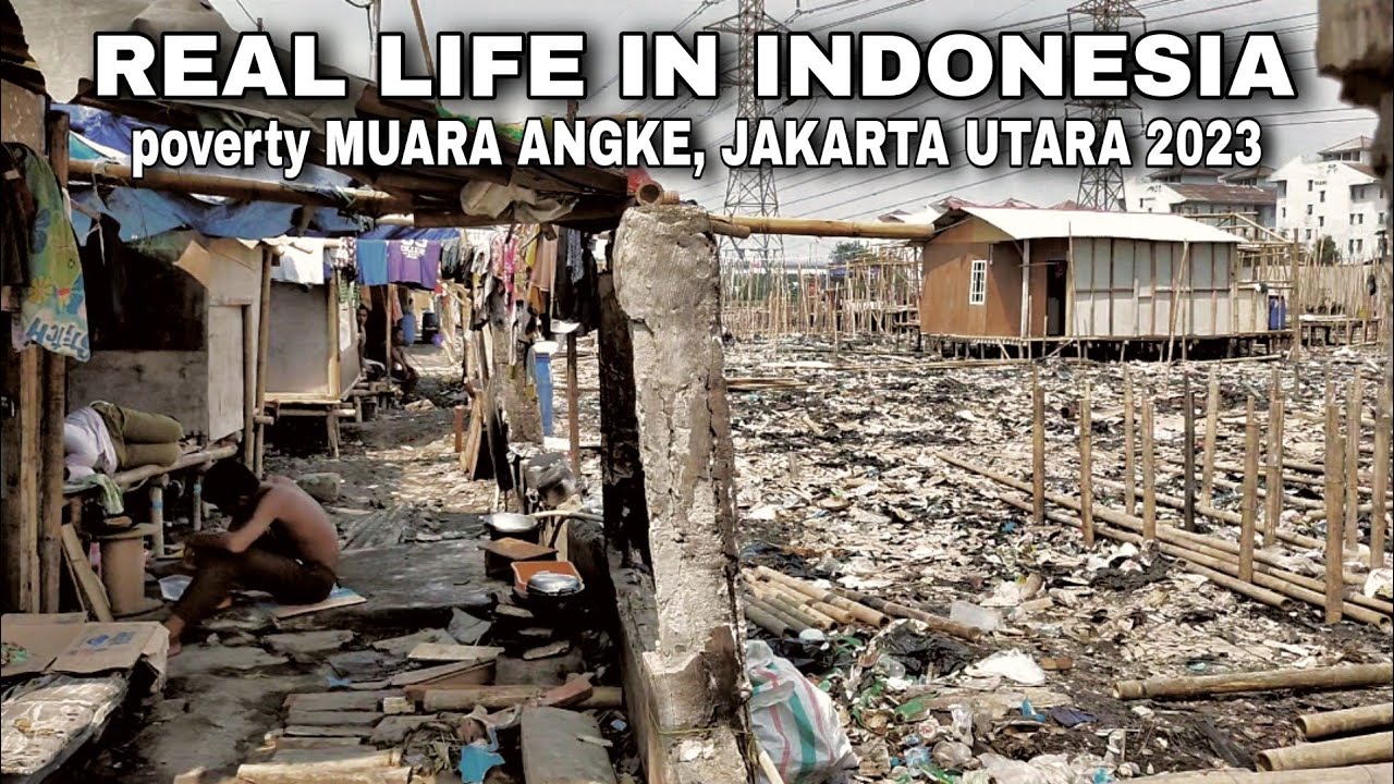 KEHIDUPAN NYATA di MUARA ANGKE, JAKARTA UTARA Indonesia 🇮🇩 WALKING TOUR SLUM