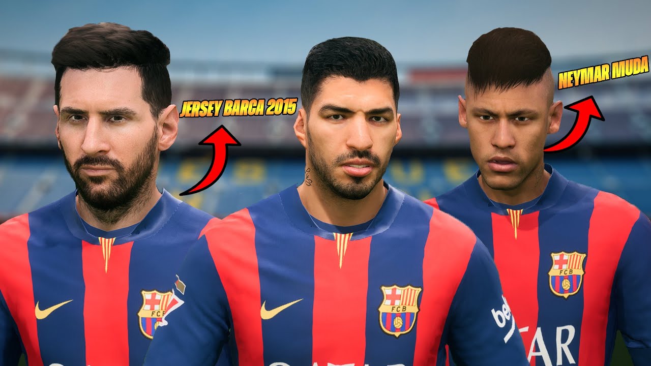 SAYA MENGEMBALIKAN PRIME TRIO MSN ( MESSI,SUAREZ,NEYMAR) KE BARCELONA