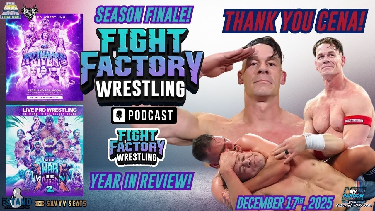 Джон Сина сдался в финальном матче и подвел итоги года от Fight Factory Wrestling!